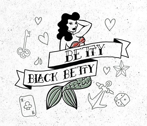 Betty Vintage Typeface