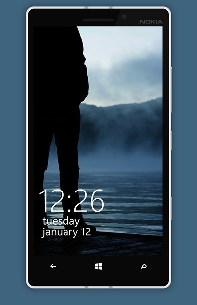 Nokia Lumia 930 Template PSD