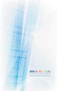Blue Abstract Vector Background 01