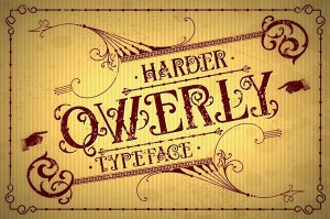 Qwerly Vintage Typeface