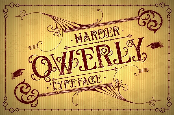 Qwerly Vintage Typeface