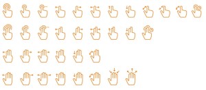 Handy Gestures Vector