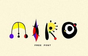 MIRO Vector Font