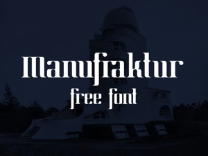 Manufraktur Font