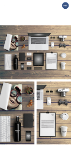 3D Branding Mock-Up psd