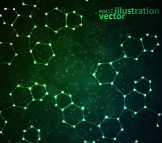 Download Free Green Particle Systems Background Vector - Free Vector ...
