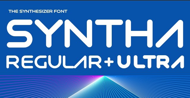 Syntha Regular & Ultra Fonts