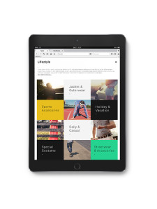 Lifeztyle Responsive Web Template PSD