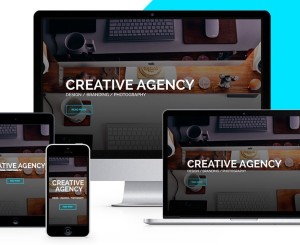 Coconut Creative Agency Template PSD