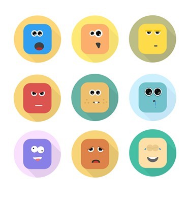 Emotion Character Icons Sketch