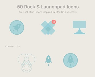 Download Free 50 Dock and Launchpad Icons - Free App Icons, Fonts