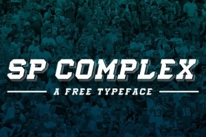 SP Complex Typeface