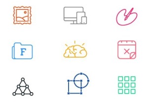 9 Web Office Icons
