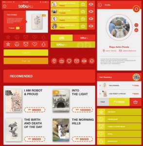 Tobuku Mobile UI Kit