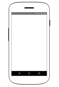 Android Device Wireframe PSD