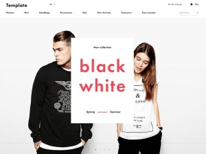 Adaptive Online Store Template PSD