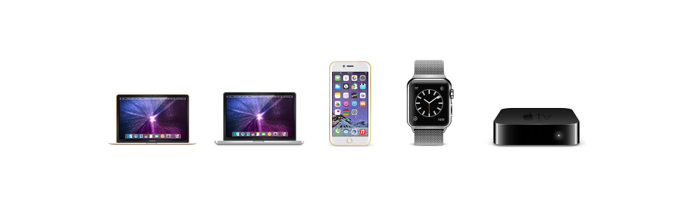 Apple Product Icons (PNG+PSD)