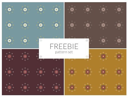 4 Vintage Floral Patterns