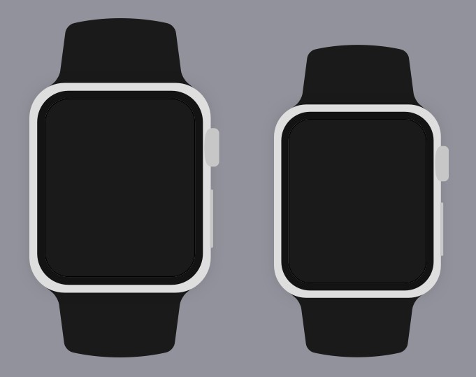 Simple Apple Watch Templates Sketch