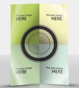 A3 Flyer Mockup PSD