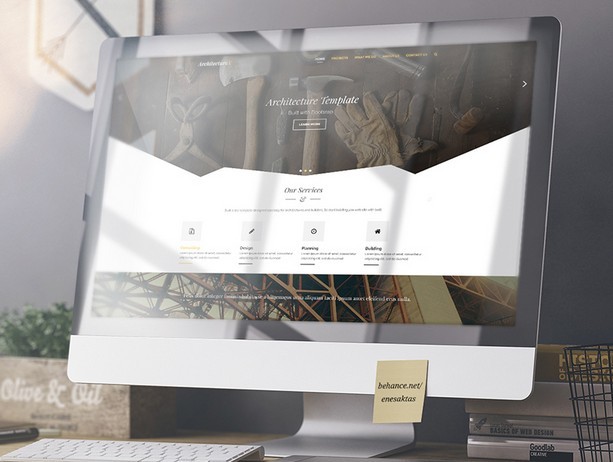 ArchitectureX PSD Web Template