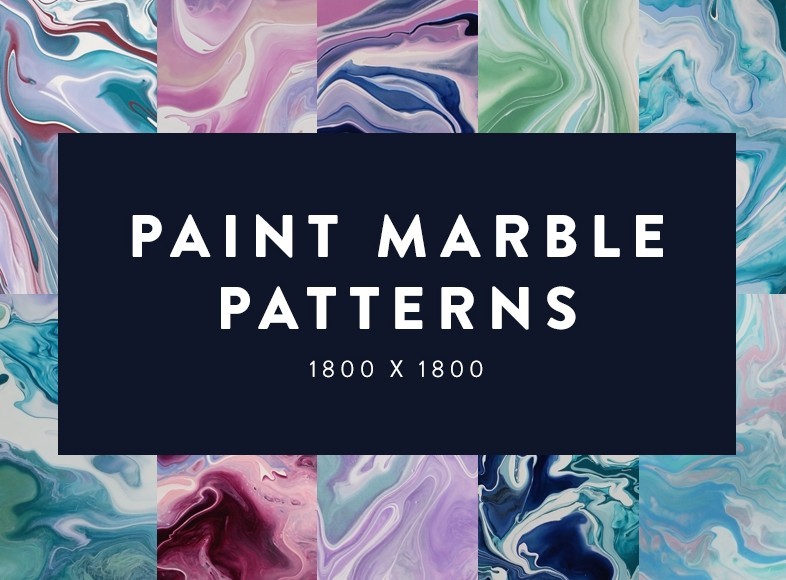 Paint Marble Patterns Set 01