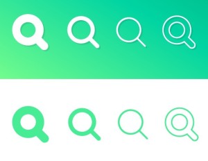 Search Icons Vector