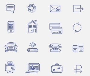 100 UI Line Icons