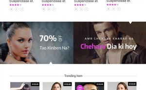 Fashion E-commerce Web Template
