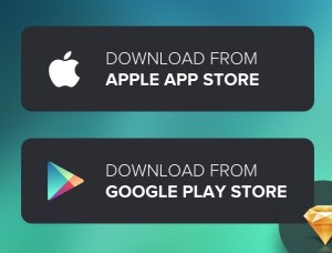 App Download Buttons Badges For Sketch