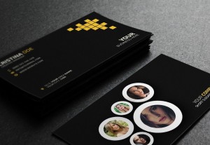 Photography Business Card Template PSD