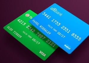 Debit Credit Card Template PSD