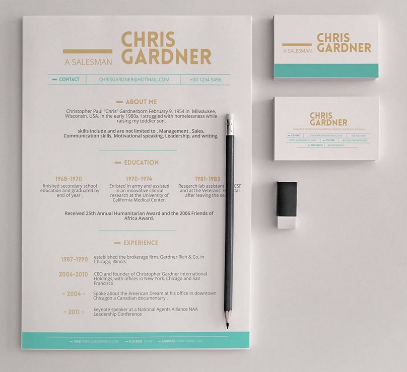 Minimalistic Generic Resume Template