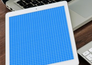 Photo Realistic iPad Mockup PSD