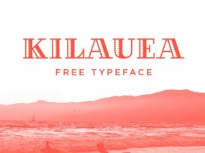 KILAUEA Vector Typeface