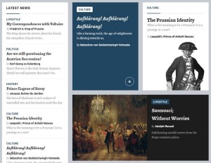 Hohenzollern Vintage UI Kit PSD