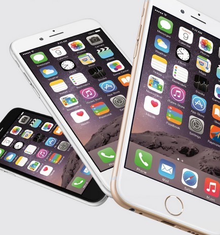 Hi-res iPhone 6 Plus Template PSD