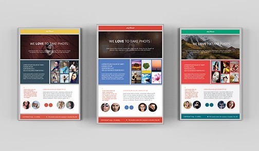 Photography Business Flyer Templates PSD