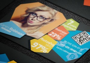 Creative Designer Business Card Template PSD