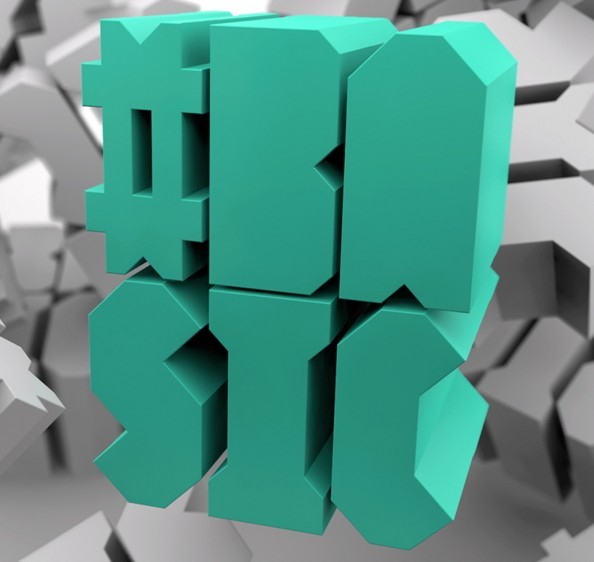 Hashtag Basic Typeface
