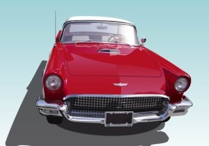 Red Classic Car Vector