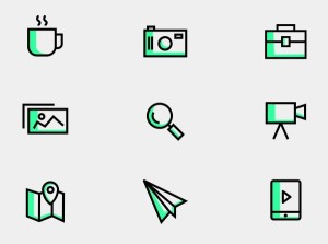 25 Vector Line Icons