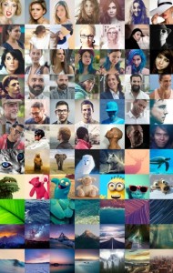 77 Avatars PSD
