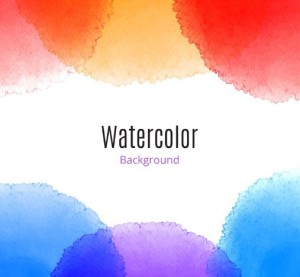 Creative Watercolor Background Vector