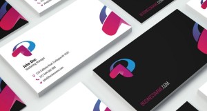 Fashion Business Card Templates Vector