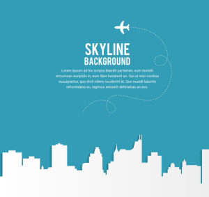 Skyline & City Silhouette Background Vector