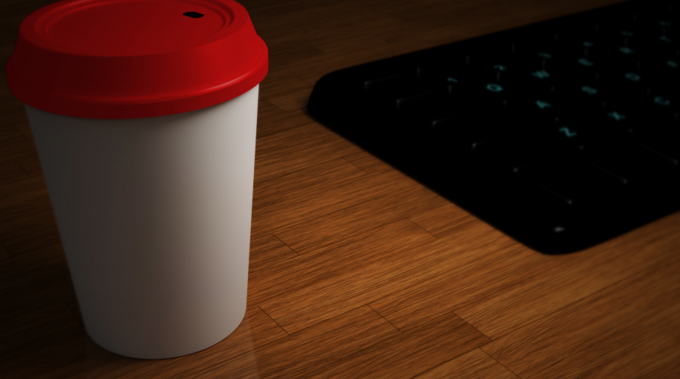 Paper Coffee Cup Mockup PSD