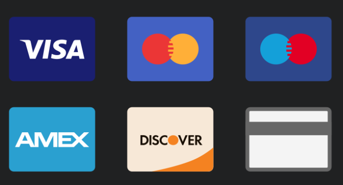 Download Free 6 Super Flat Credit Card Icons - Free Web Icons