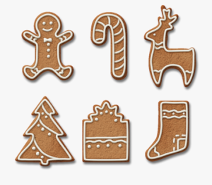 Gingerbread Cookies PSD