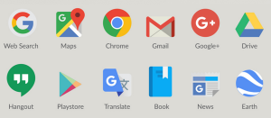 Google Product Logos Icons Vector